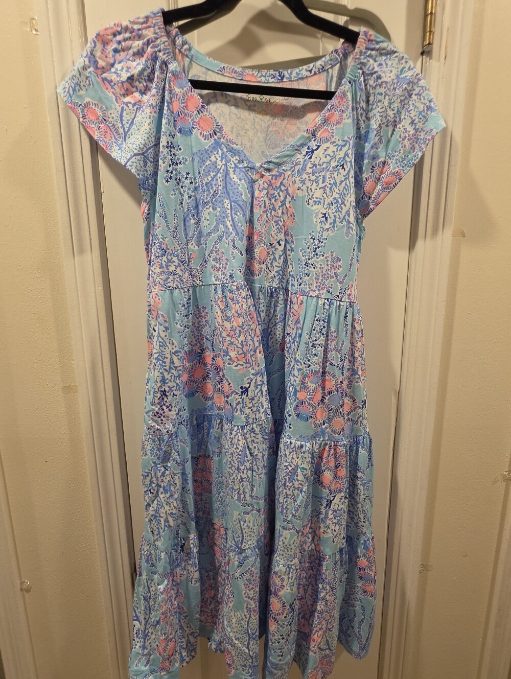 Lilly Pulitzer Kawaii Nwot Tiered Dress Size Small